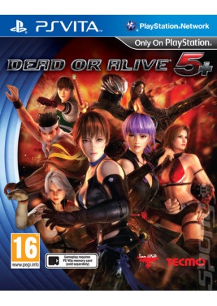 DEAD OR ALIVE 5+ - PSVITA_x000D_
DEAD OR ALIVE 5+  (USAGÉ)
